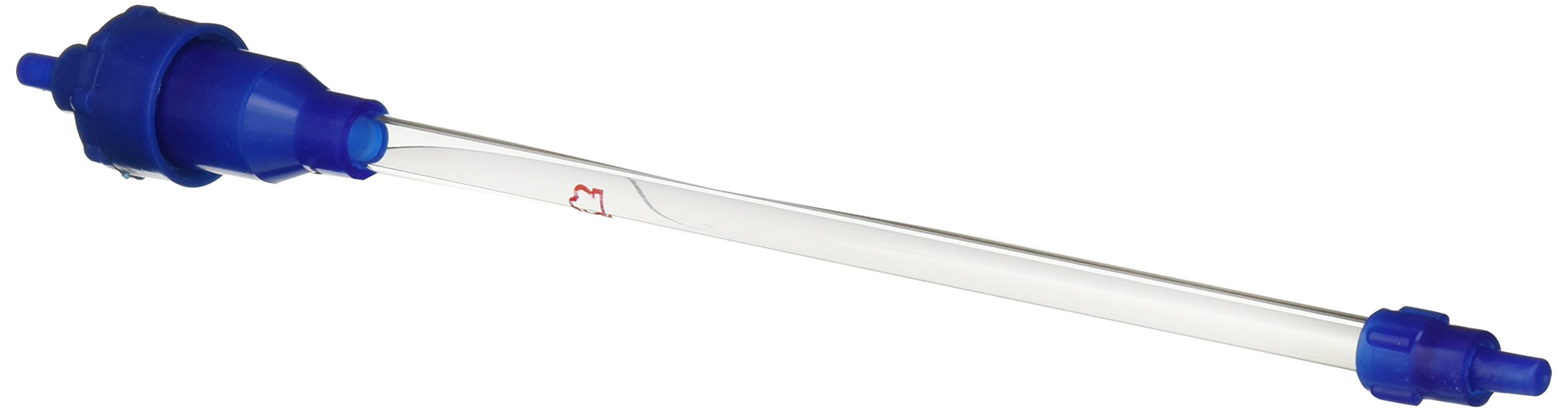 Kimble Flex-Column 420400-0720 Borosilicate Glass Economy Chromatography Columns, 8ml Volume, 0.7cm ID, 20cm Length, 0.39cm3 Cross Sectional Area (Pack of 10) - Ideal for Laboratory Research, Chemical Analysis, and Chromatography Experiments