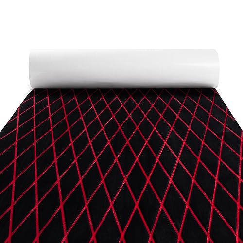 Black With Red Lines