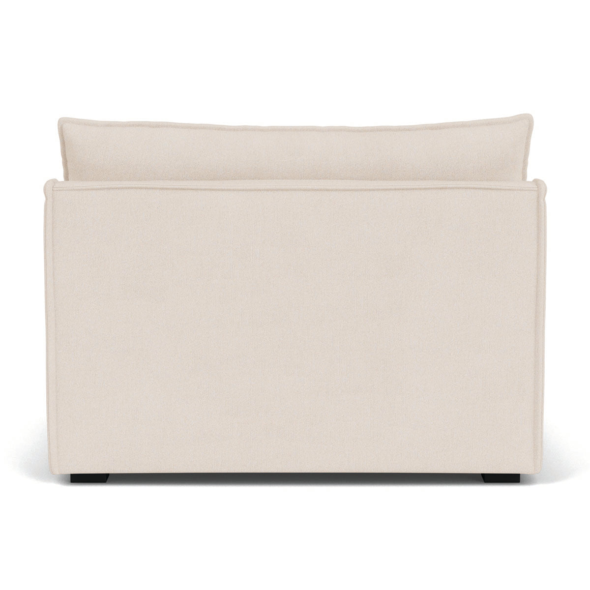 Daphne Fabric Modular 1-Seater Sofa (Armless) - Compact & Stylish for Small Spaces, Apartments, and Living Rooms
