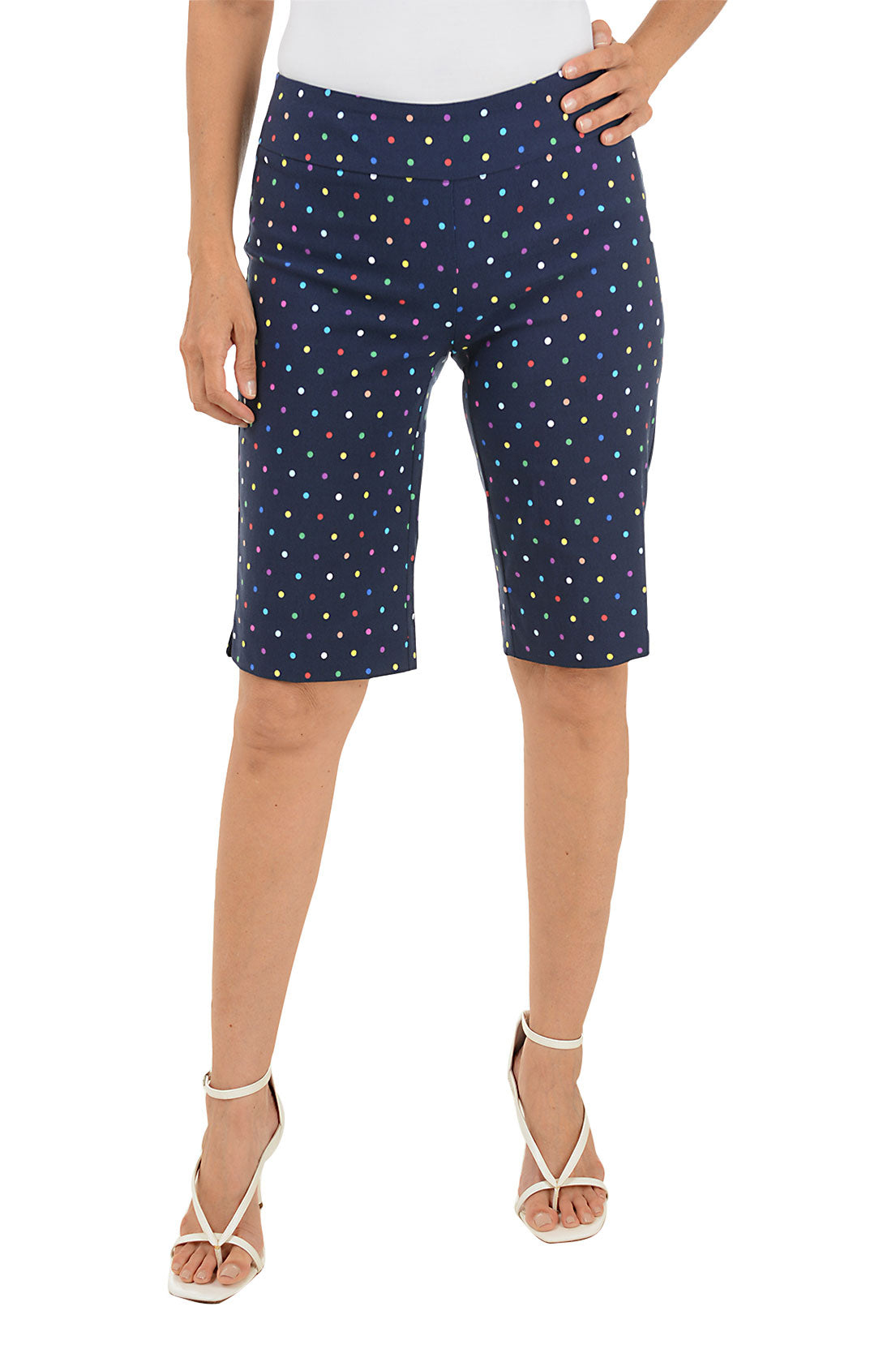 NAVY MULTI DOT