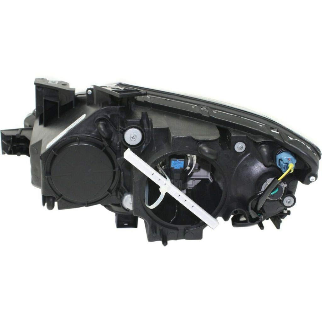Mazda CX-9 Headlight Assembly 2013-2015 - Driver Side Replacement Part MA2518158 TK21-51-041B - Perfect for Night Driving & Auto Repair