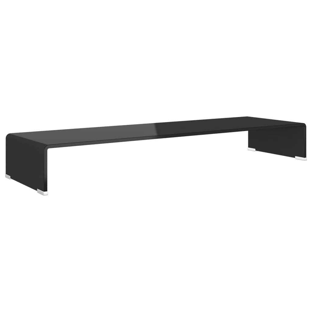 Premium Glass Monitor Stand Riser - 39.4