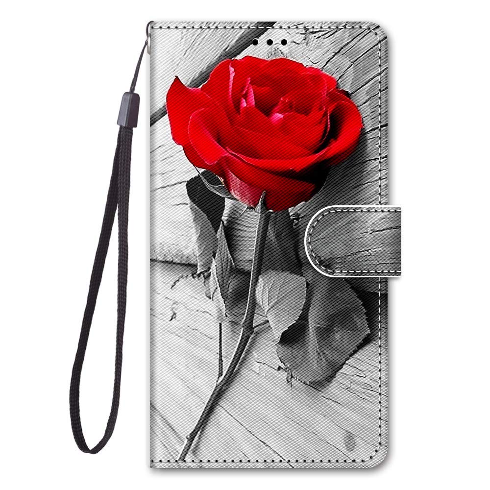 JJenny Luxury 3D PU Leather Magnetic Flip Wallet Case for Samsung Galaxy A20 - Cute Protective Phone Cover with Card Slots | Perfect for Work, Travel & Everyday Use