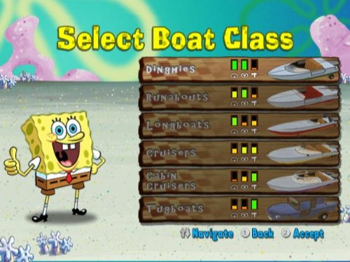 Spongebob Boating Bash Game for Nintendo Wii - Fun Family Party Video Game for Kids & Adults - Perfect for Game Nights & Birthday Parties