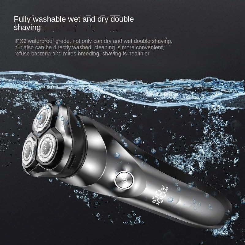 Best Electric Shavers for Men - Rechargeable Cordless Wet/Dry Shaving Machine with Precision Trimmer - Perfect for Travel, Home & Office Use