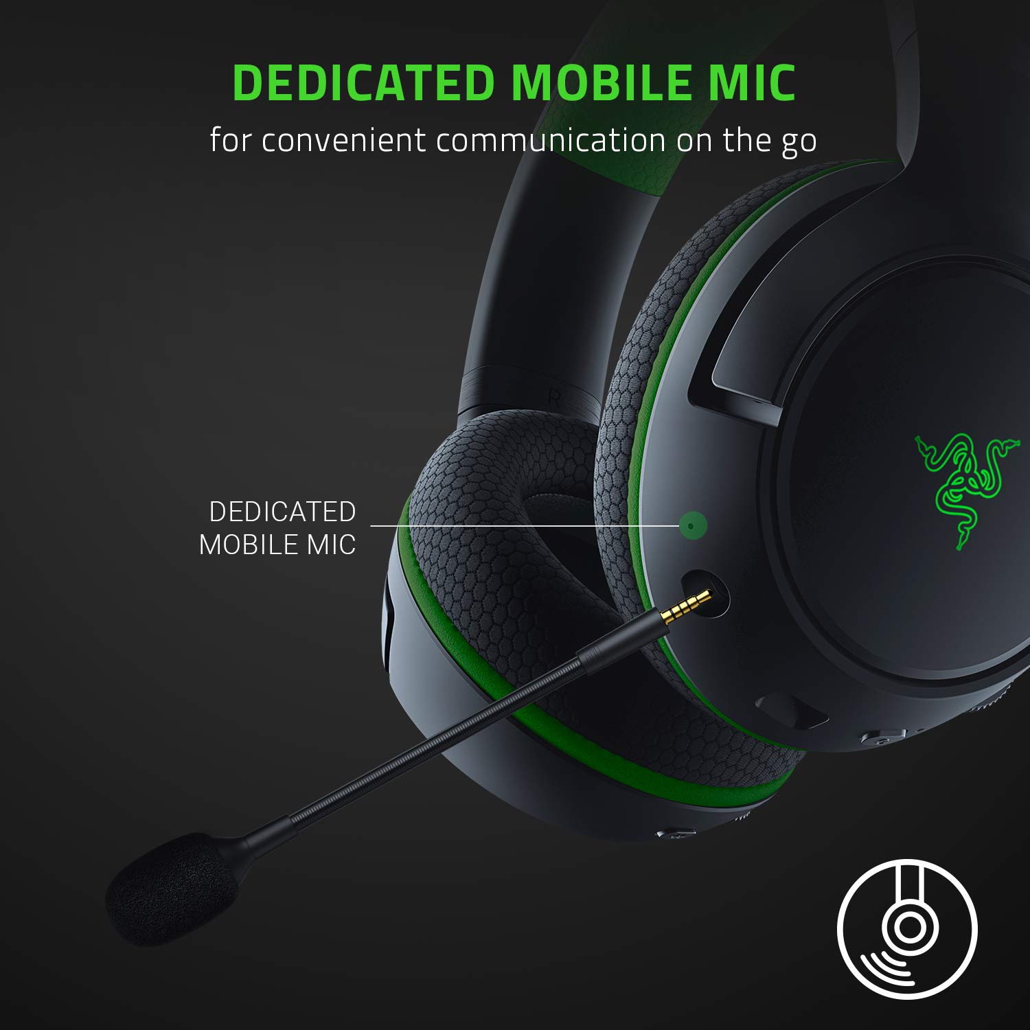 Razer Kaira Pro Wireless Gaming Headset for Xbox Series X | S - TriForce Titanium 50mm Drivers, Supercardioid Mic, Bluetooth 5.0 - Premium Black Headphones for Console & PC Gaming, Streaming, and Online Chat