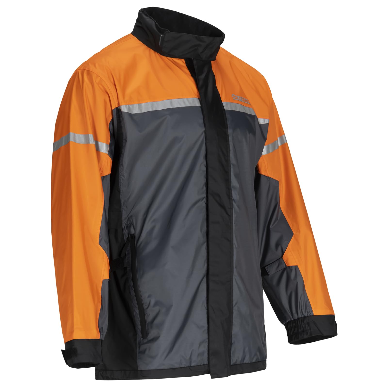 Tourmaster Sentry Rain Jacket - Waterproof Motorcycle Jacket for Men & Women - Windproof & Breathable Riding Gear for Commuting & Adventure (Ideal for Rainy Weather & Long Rides)