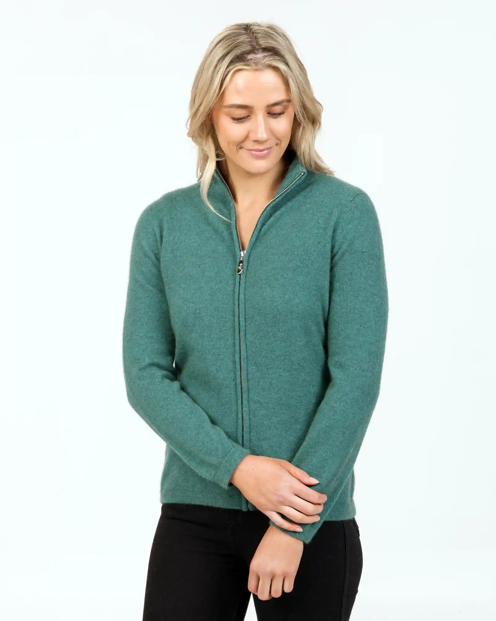 Women's Lightweight Plain Zip Jacket - Stylish & Comfortable Outerwear for Casual Wear, Travel & Outdoor Activities | NB485