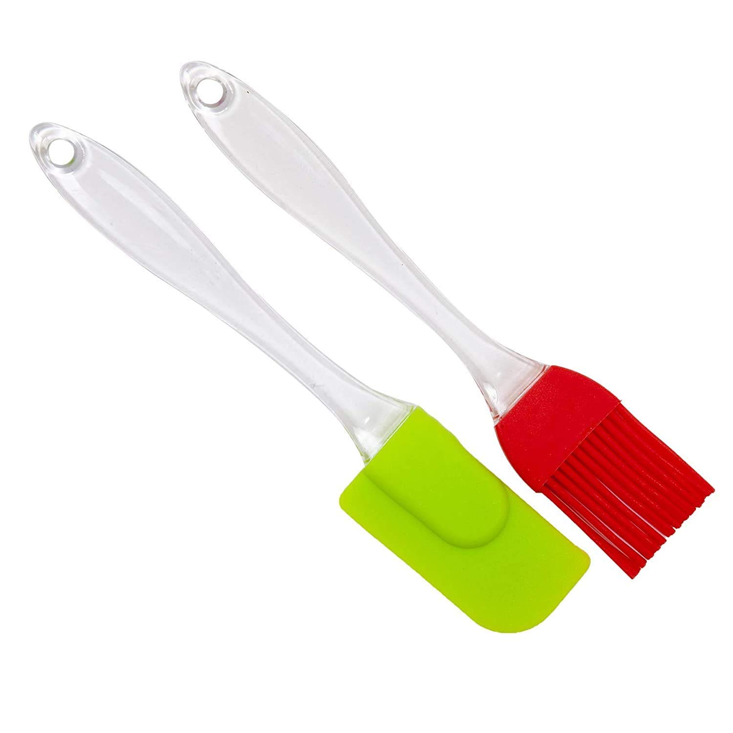 Premium 8-Piece Measuring Cup & Spoon Set with Silicone Spatula & Oil Brush - Essential Kitchen Tools for Baking, Cooking, Meal Prep - Dishwasher Safe & Non-Stick