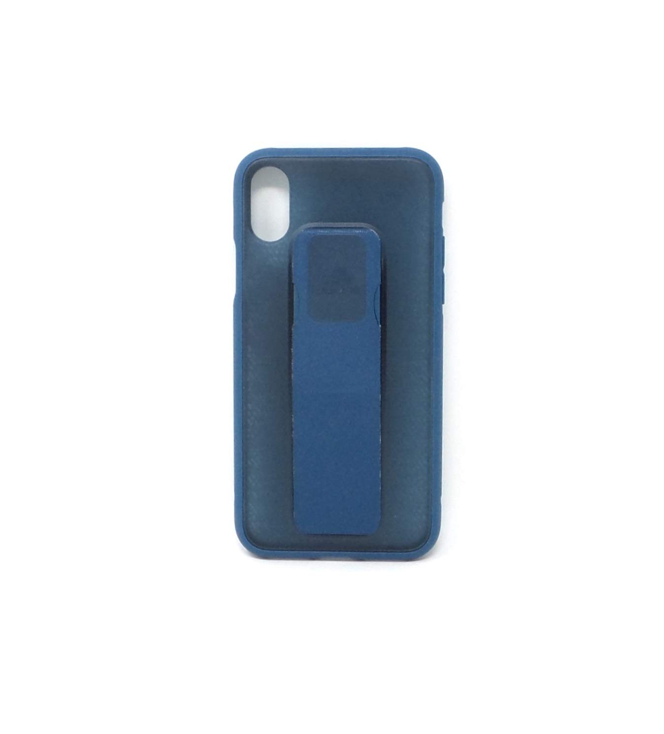 Adidas Grip Band Case for Apple iPhone X/Xs - Shockproof Protective Cover with Non-Slip Design (CJ3527, Blue) - Perfect for Sports, Outdoor Activities & Daily Use