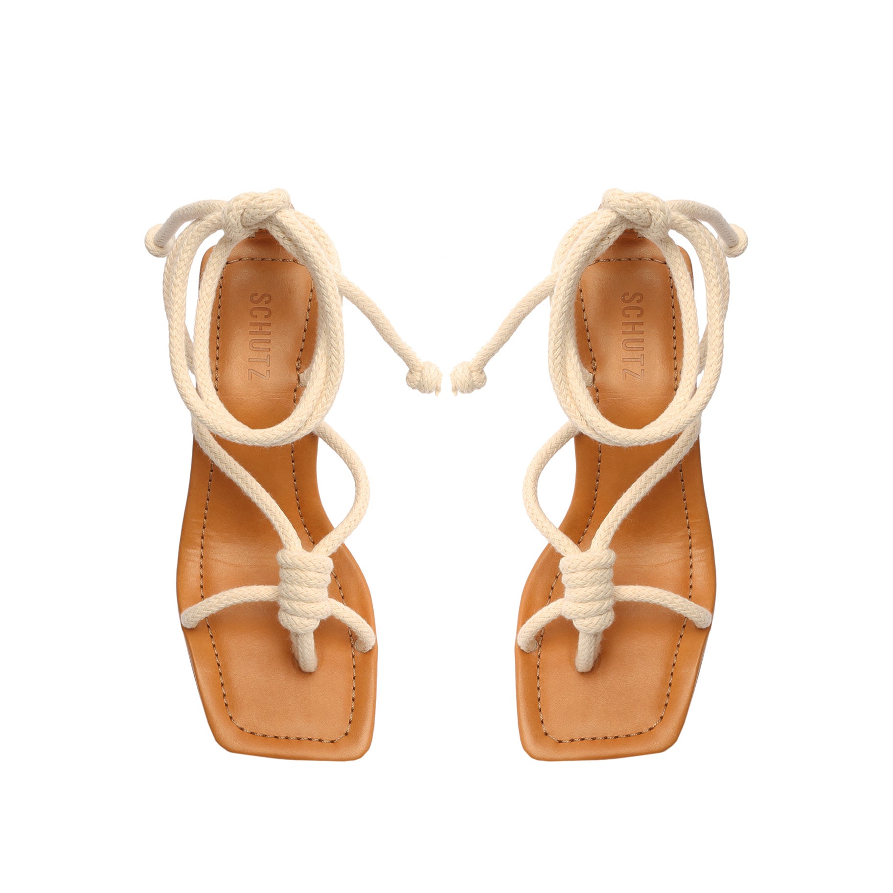Angieh Women's Rope & Leather Sandals - Comfortable Bohemian Style Summer Shoes for Beach, Vacation and Casual Outfits