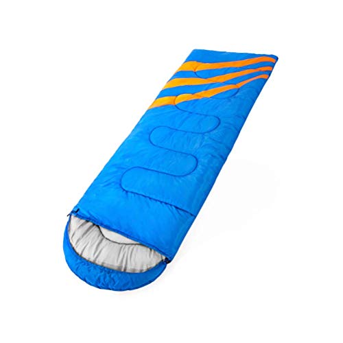 Ultra-Warm Synthetic Fiber Sleeping Bag for Adults - Lightweight & Portable for Camping, Hiking, Backpacking in Cool Weather (220x75cm) with Compression Sack - Perfect for Outdoor Adventures & Emergency Preparedness