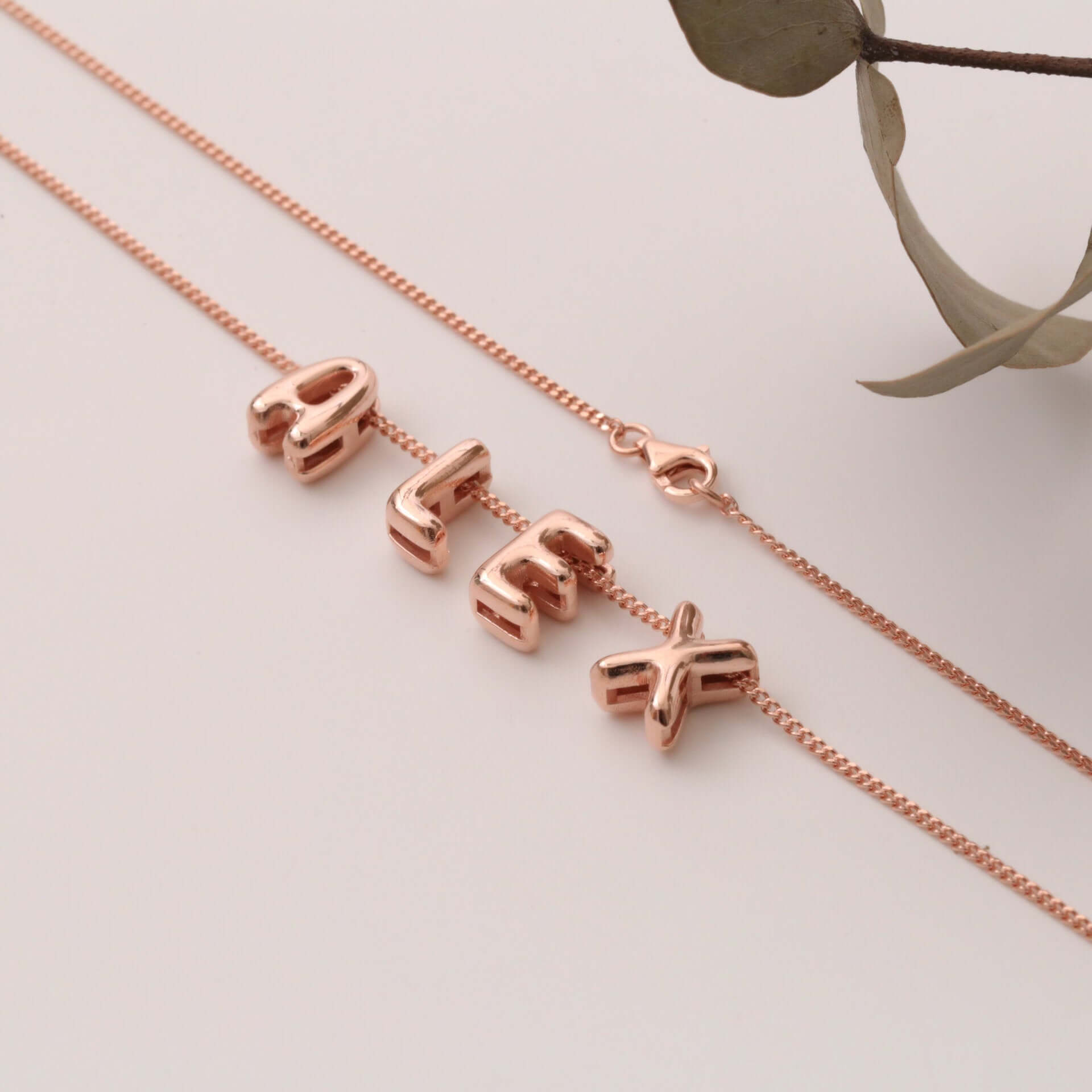 Personalized Name Initial Necklace - Custom Engraved Letter Pendant Jewelry for Women | Perfect Gift for Birthday, Anniversary & Valentine's Day | N048