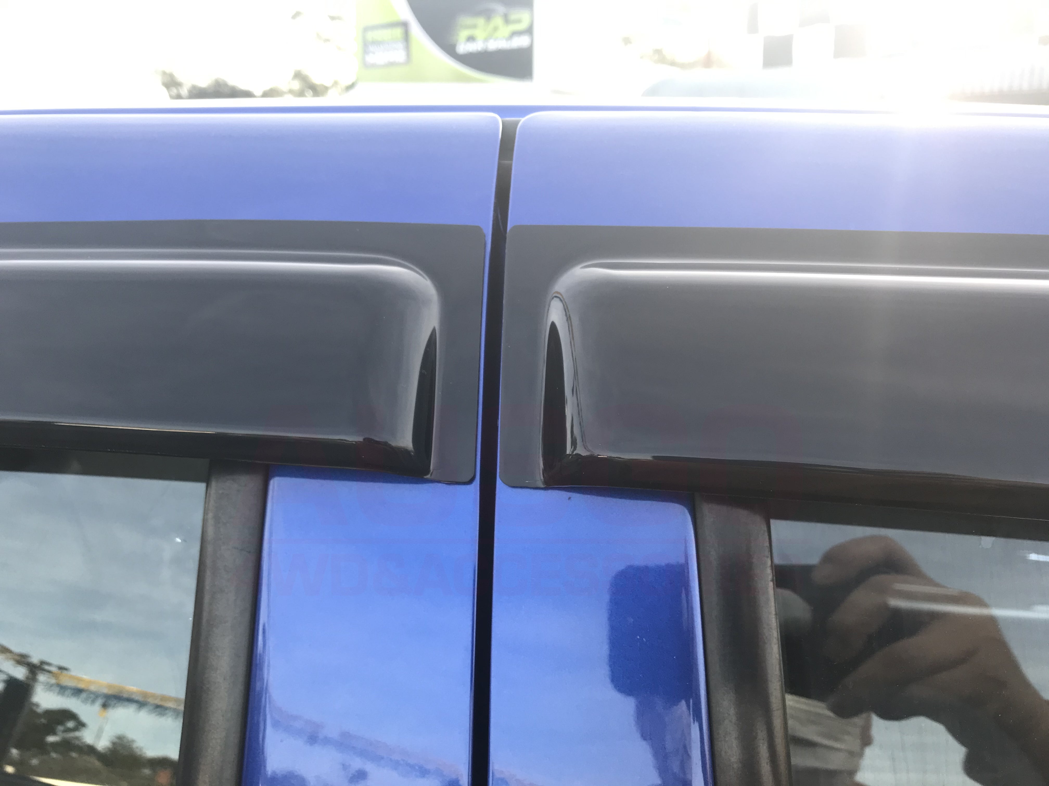 Premium Weather Shields for ISUZU D-MAX DMAX Dual Cab 2008-2012 - Durable Car Window Rain Guards for All-Weather Protection & Enhanced Style