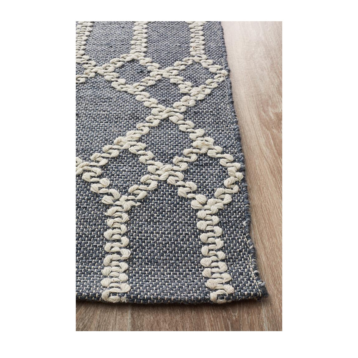 Premium Hudson 805 Soft Area Rug - Blue Modern Plush Carpet for Living Room, Bedroom & Nursery - Non-Slip Comfortable Floor Mat for Home Decor