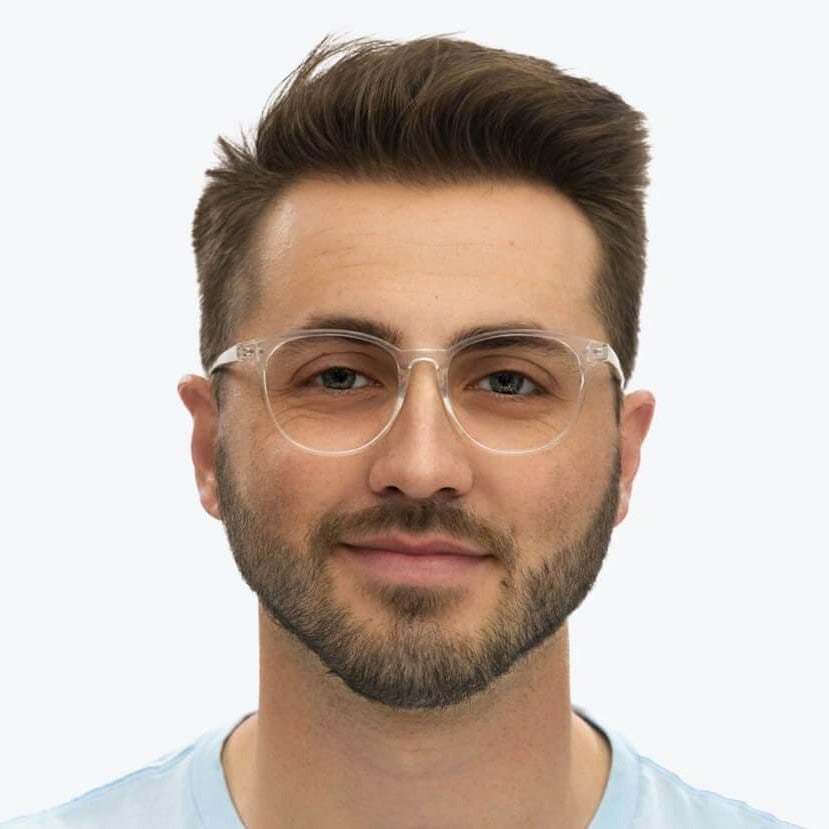 ScreenTime Billie Blue Light Blocking Computer Glasses - Anti-Eye Strain Crystal Clear Lenses for Digital Screen Use, Gaming & Office Work