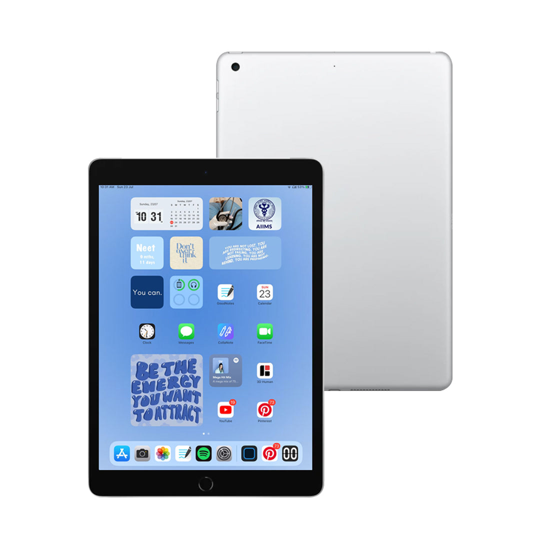 Apple iPad 9th Generation 10.2-inch with Cellular (Wi-Fi + 4G LTE) - 64GB/256GB, A13 Bionic Chip, Retina Display - Perfect for Work, Study & Entertainment On-The-Go