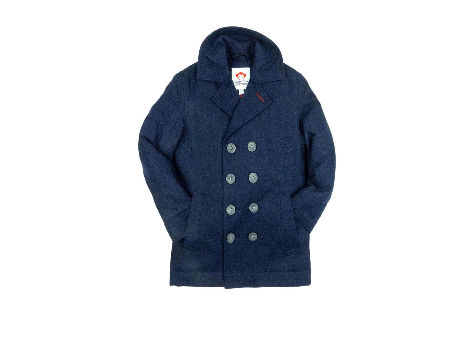 Appaman Boys' Pelham Peacoat - Classic Winter Coat for Big Kids | Warm & Stylish Outerwear for School, Playdates & Holiday Outings