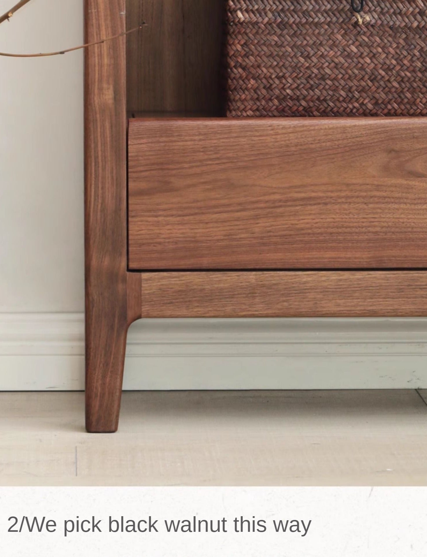 Premium Black Walnut Solid Wood Bookcase - Customizable Modular Bookshelf for Home Office, Living Room & Library Storage | Durable & Stylish Furniture for Books, Decor & Display