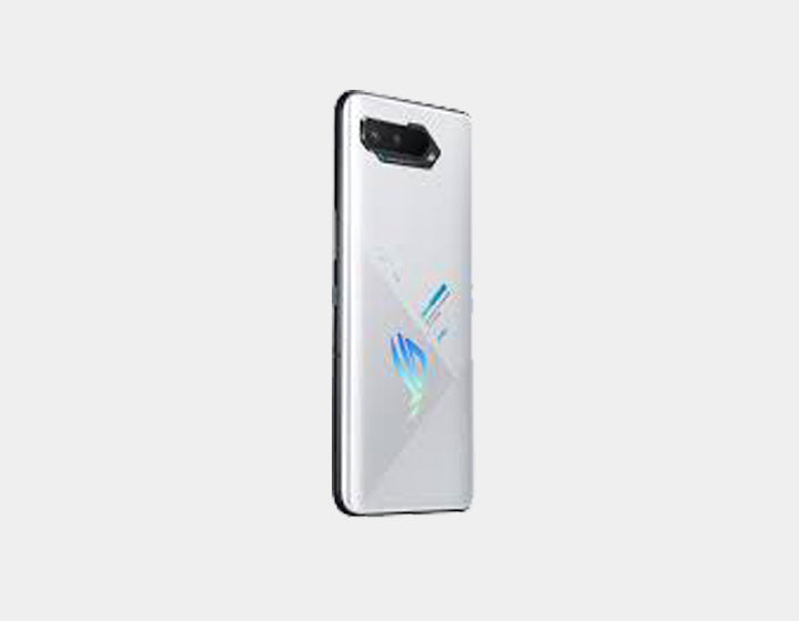 ASUS ROG Phone 5 ZS673KS (I005DA) 5G Smartphone - 128GB ROM 12GB RAM, GSM Unlocked, White - Ultimate Gaming Phone for Mobile Esports & High-Performance Gaming