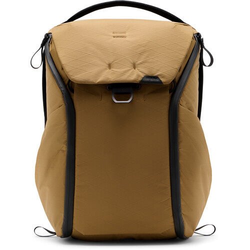 Peak Design Everyday Backpack 20L V2 - Durable Camera & Travel Backpack in Coyote Brown - Perfect for Photographers, Commuters & Outdoor Adventures