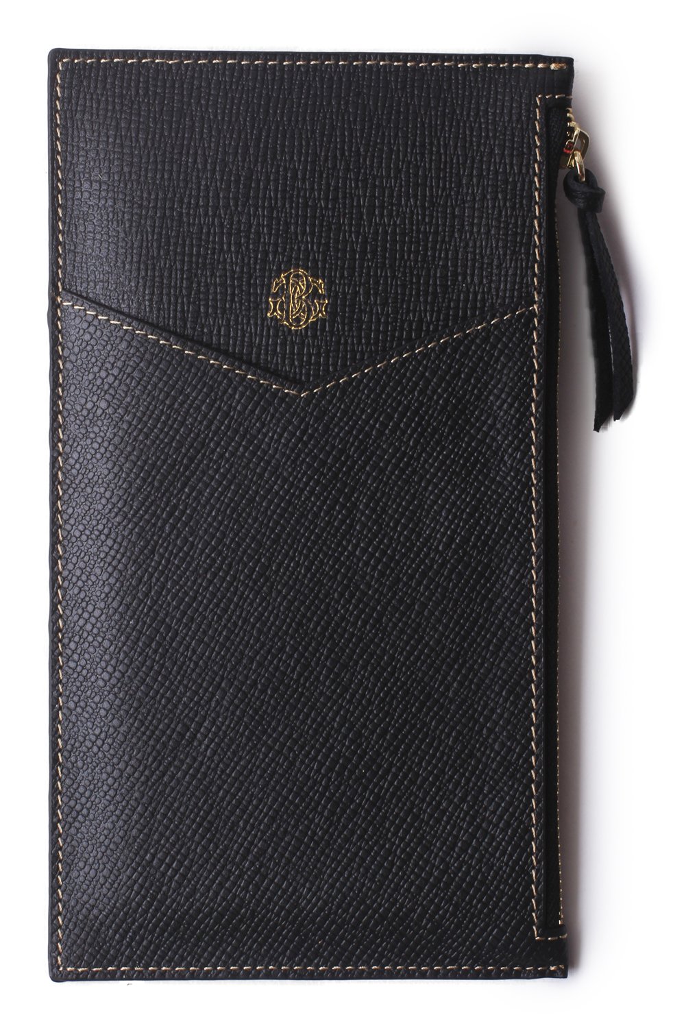 Borgasets RFID Blocking Women's Leather Wallet - Large Credit Card Holder with Zipper Pocket for Phone, Coins & Checks | Perfect for Travel, Shopping & Everyday Use