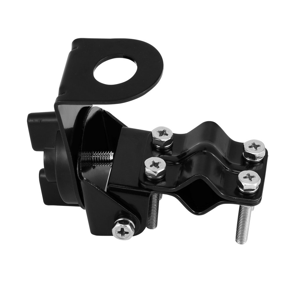 RB-46 Stainless Steel CB Radio Antenna Mount Bracket for Vehicles - Heavy Duty Truck & Car Mobile Radio Holder for Two Way Radios & Transceivers - Perfect for Off-Roading, Fleet Communication & Emergency Preparedness