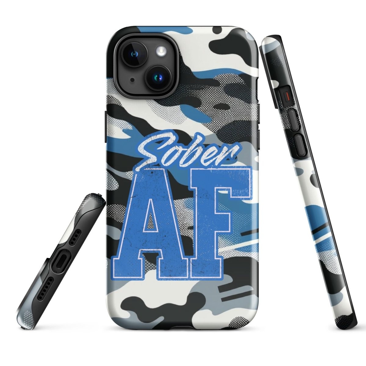Durable Camouflage iPhone Tough Case - Shockproof & Scratch-Resistant Protective Cover for Outdoor Adventures, Hiking, and Daily Use