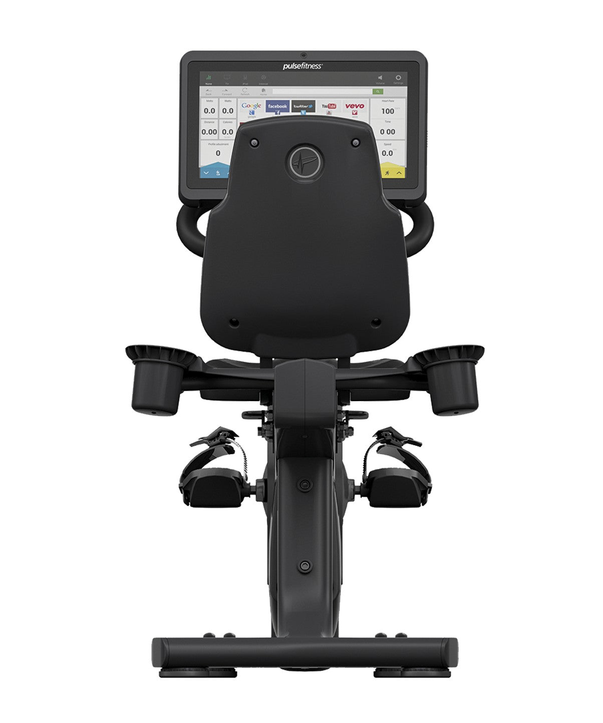 Premium R Cycle Series Recumbent Exercise Bike with 18.5