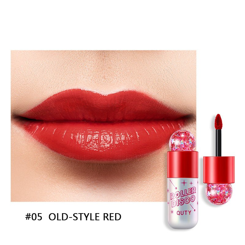 QUTY Rock Mousse Lip Gloss - Hydrating Matte Liquid Lipstick, Long Lasting Non-Sticky Lip Makeup for Women | Perfect for Daily Wear, Parties, and Special Occasions