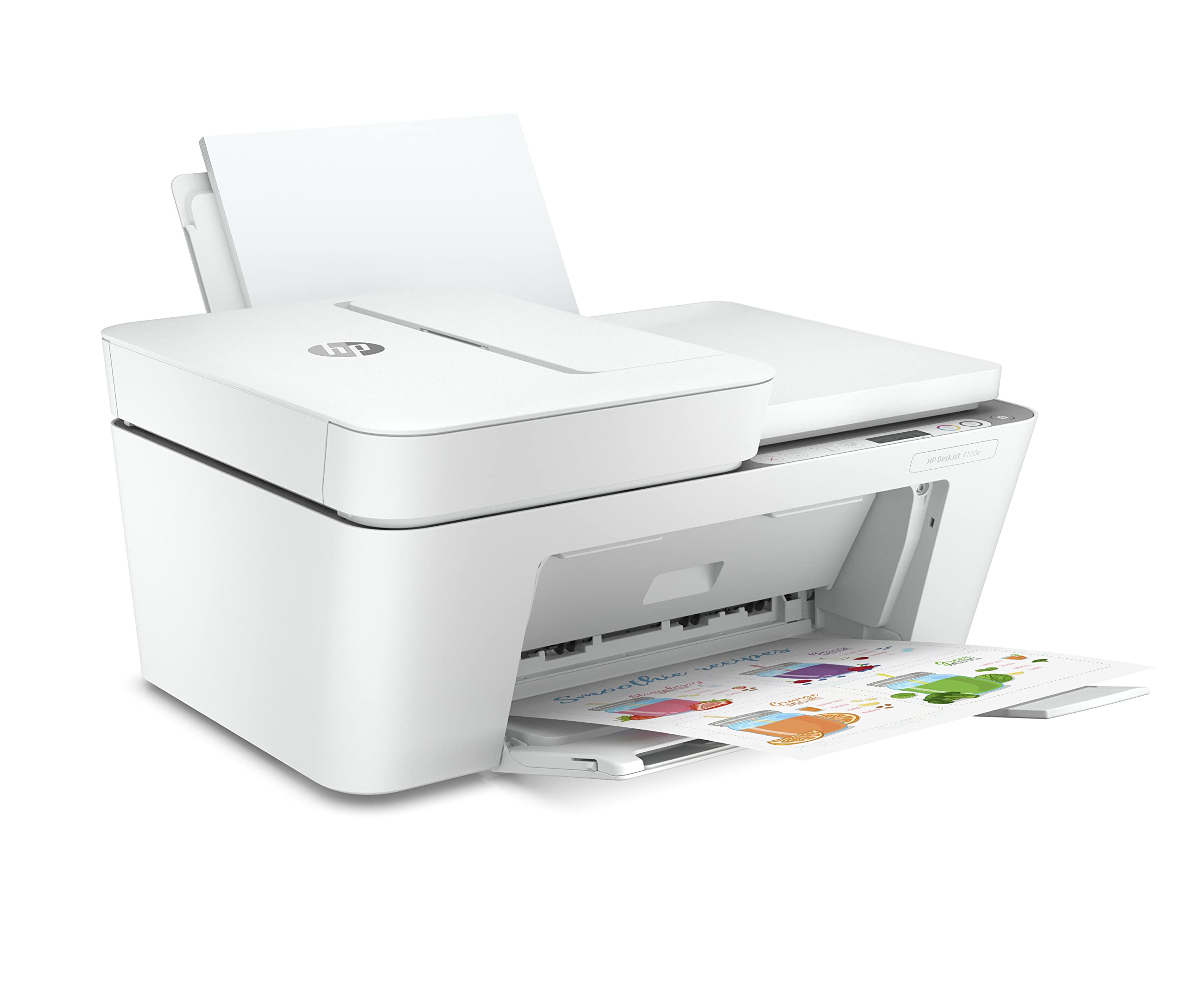 HP DeskJet 4120e All-in-One Wireless Printer with 6 Months Free HP Instant Ink | Print, Copy, Scan & Mobile Fax | Automatic Document Feeder & WiFi Connectivity | Ideal for Home Office & Small Business Use