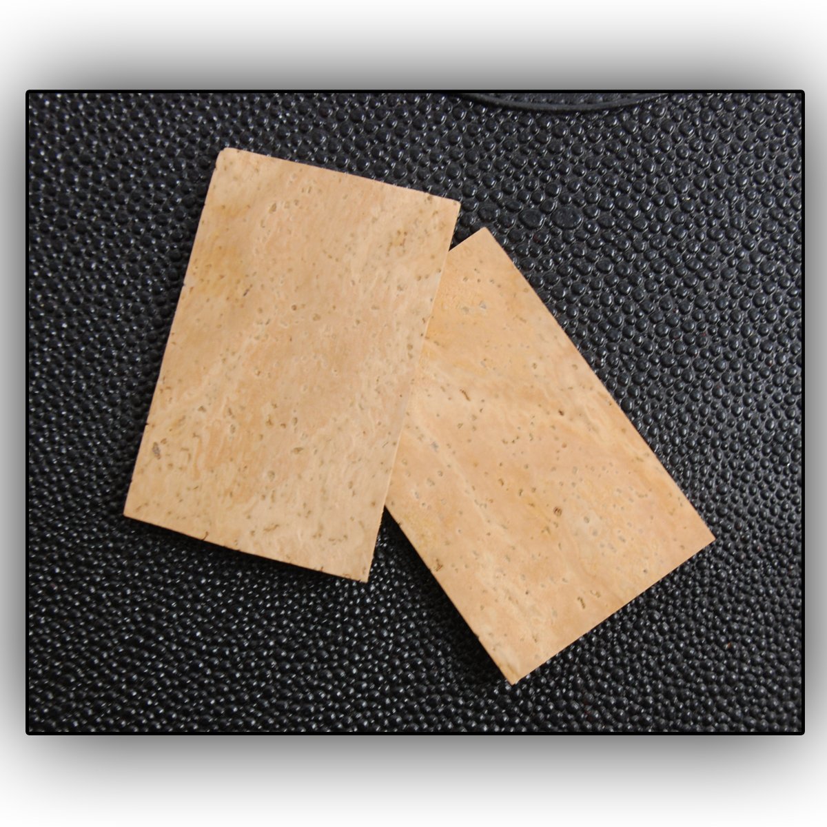 Soundman Cork Plates (SKRK-10) - Premium Cork Coasters for Drinks, Hot & Cold Beverages - Perfect for Home, Office, Bar, and Restaurant Use
