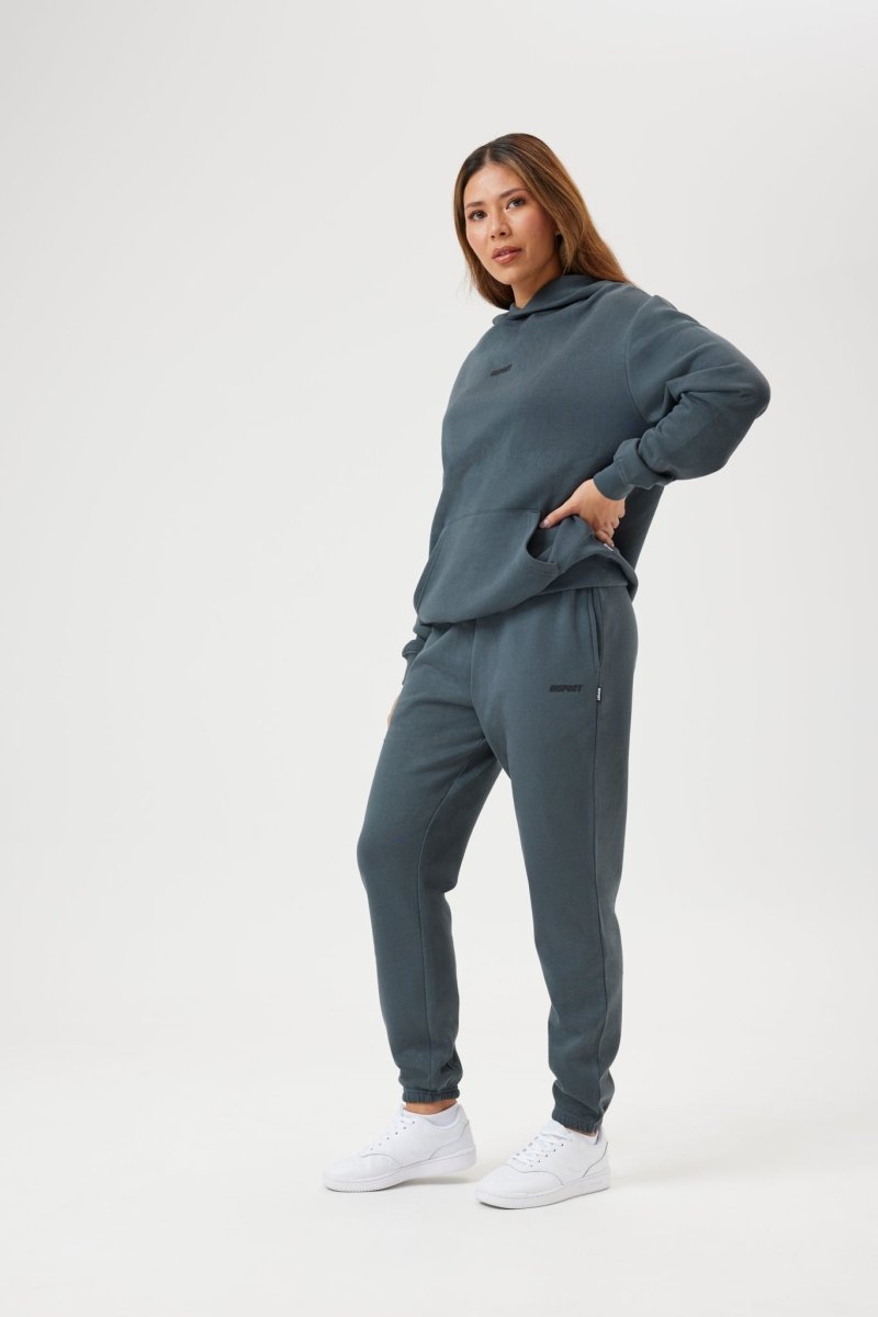 INSPORT Unisex Frankie Carbon Blue Hoodie - Comfortable & Stylish Pullover for Men & Women - Perfect for Casual Wear, Gym, and Outdoor Activities