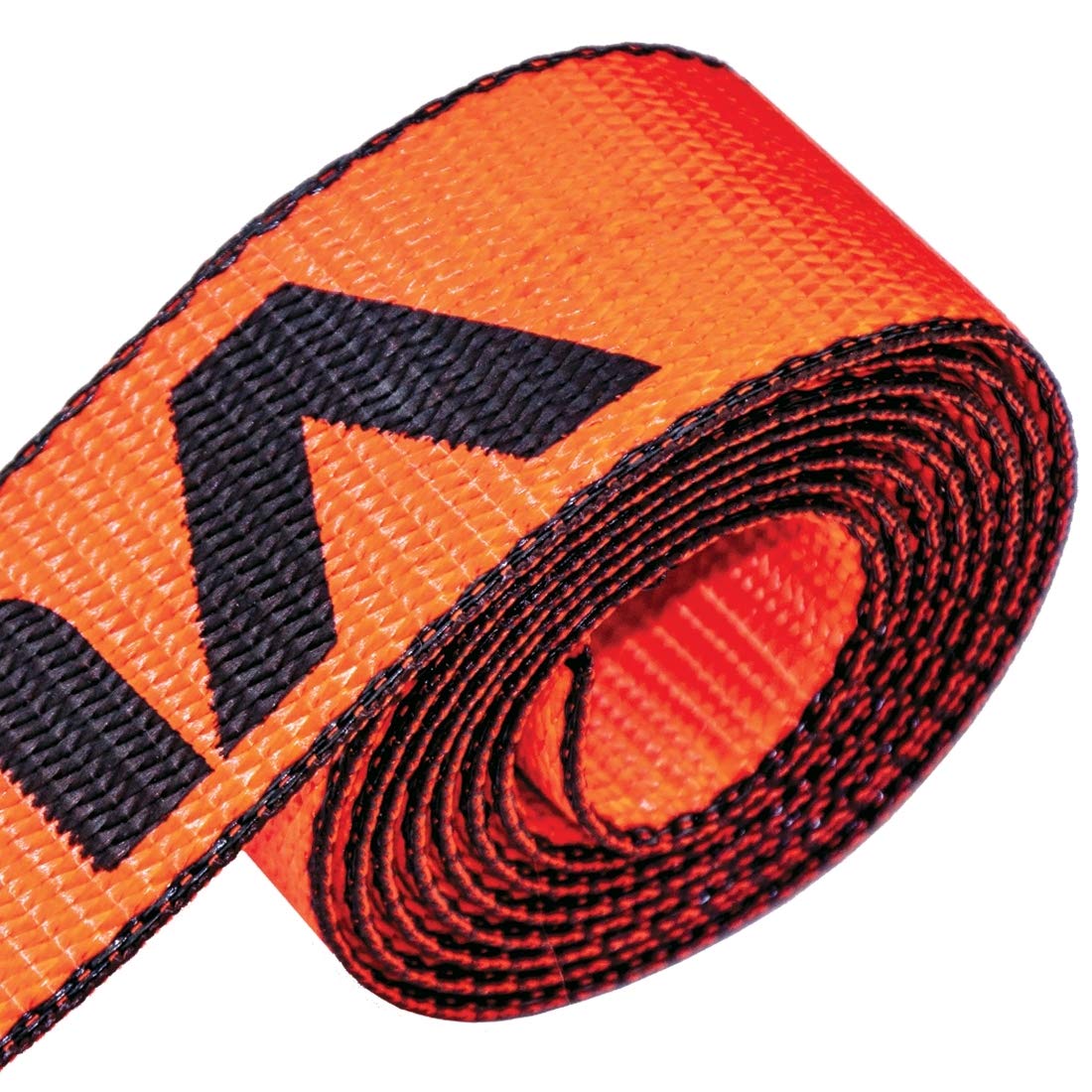 VULCAN 2 Inch Winch Strap with Chain Tail - PROSeries Heavy Duty Tow Strap - 3,300 lb Capacity for Off-Road Recovery, Towing, and Vehicle Extraction