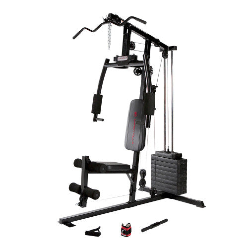 Marcy Club Home Gym MKM 1101 - Full Body Workout Equipment for Strength Training | Perfect for Home Gym, Small Spaces & Fitness Enthusiasts