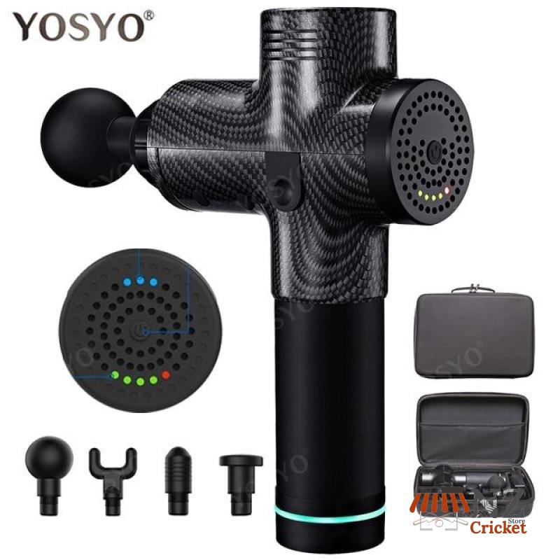 Deep Tissue Massage Gun with LCD Display - Portable Muscle Massager for Pain Relief & Recovery - Perfect for Athletes, Gym Workouts & Home Use