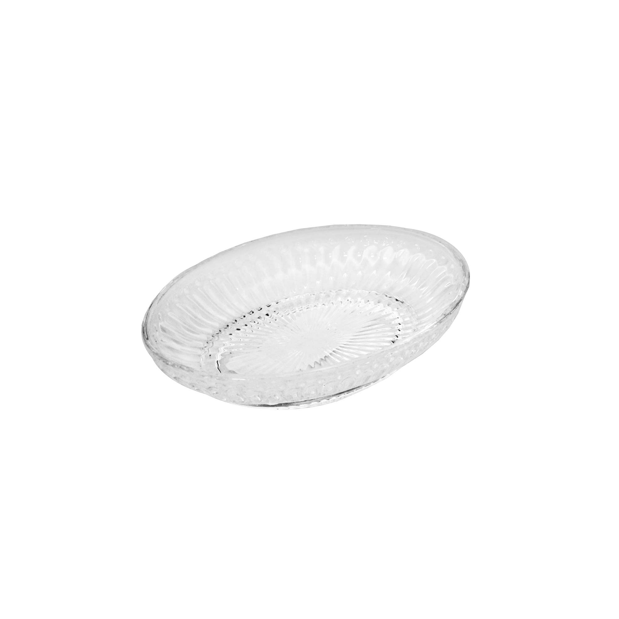 American Atelier Swirl Soap Dish - Clear Acrylic Bathroom Organizer for Bar Soap | Perfect for Showers, Sinks & Vanity Countertops
