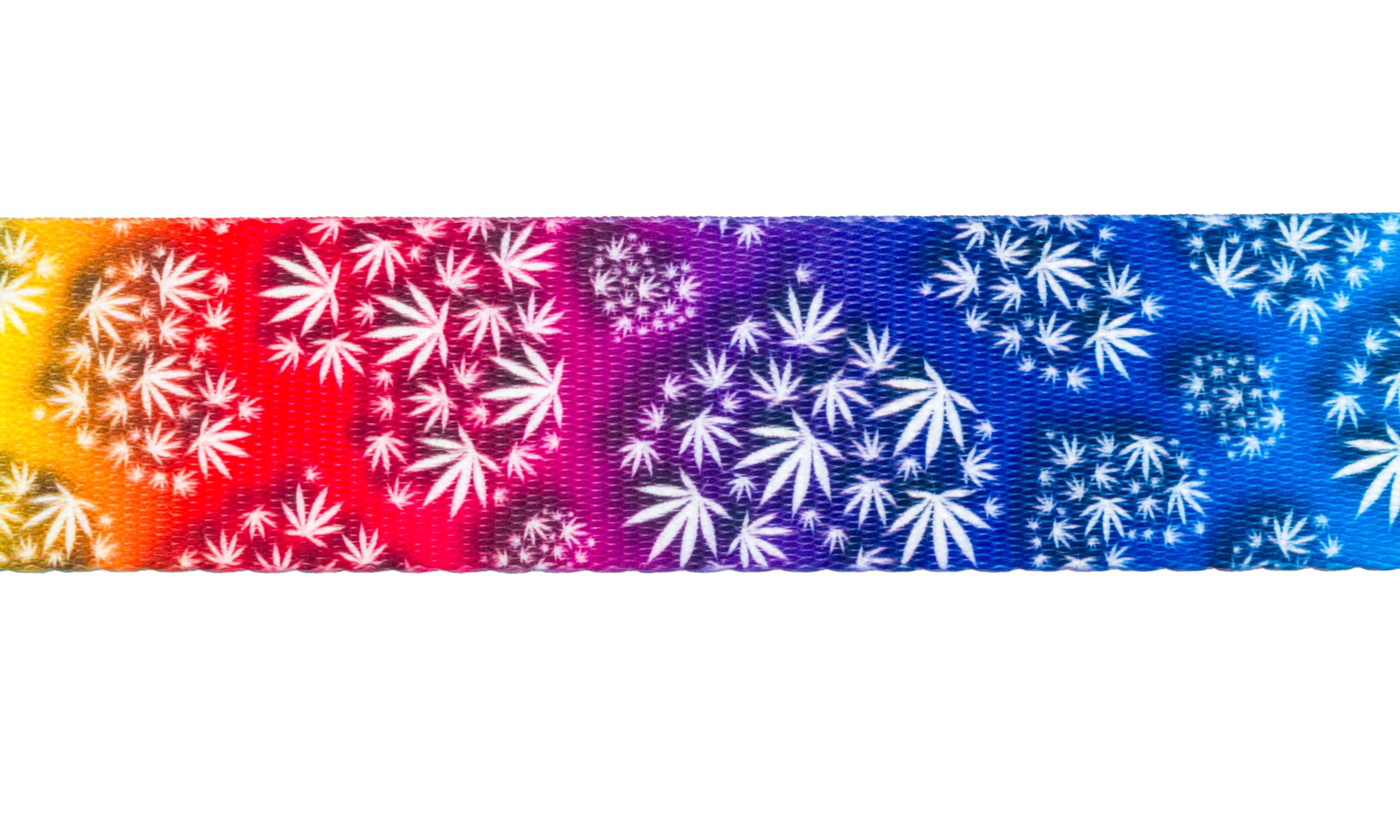 Country Brook Design - Groovy Ganja Polyester Webbing for Bags, Belts & DIY Crafts | Durable & Stylish Fabric Straps for Fashion Accessories & Sewing Projects