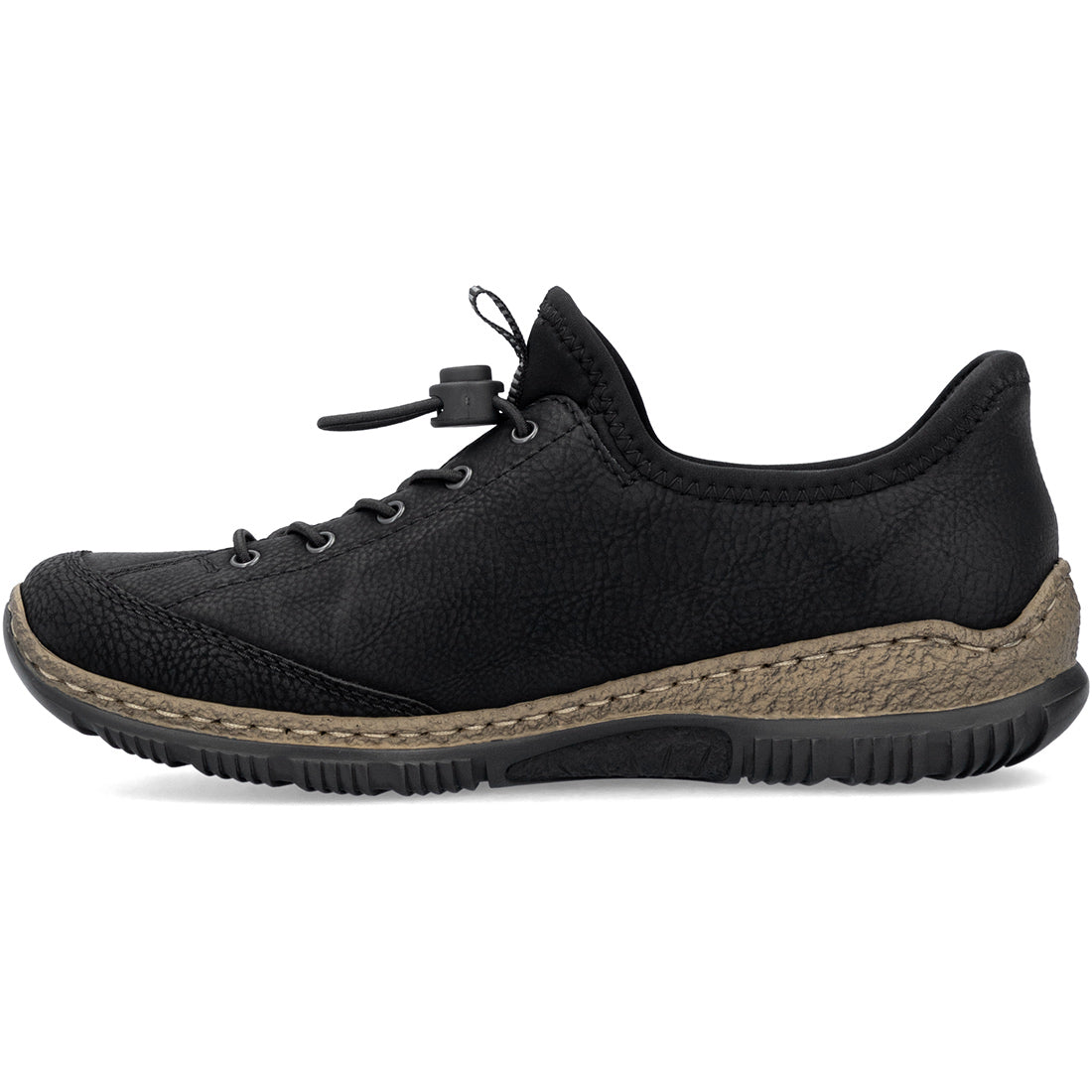 Rieker Nikita 67 Black Women's Comfort Shoes - Stylish & Lightweight for Work, Walking & Everyday Wear