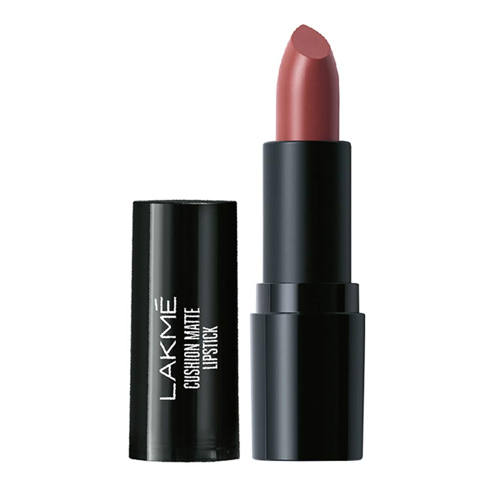 LAKMÉ Forever Matte Lipstick with French Rose Oil Extracts - Nude Toast (4.5g) | Long-Lasting, Hydrating Lip Color for Everyday Wear & Special Occasions