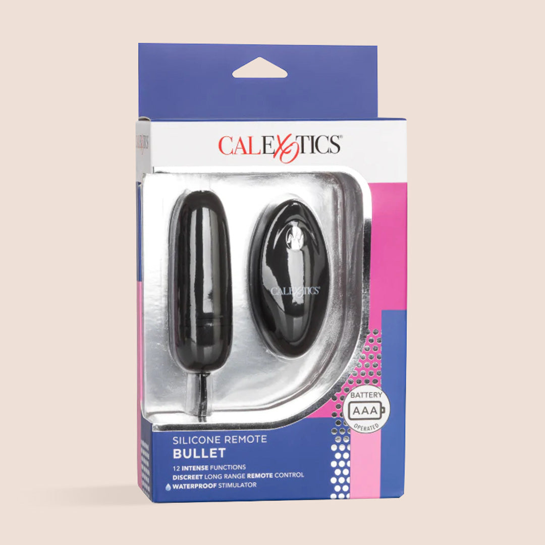 Discreet Silicone Remote Bullet Vibrator for Women - Rechargeable Mini Personal Massager - Perfect for Couples Play & Solo Pleasure