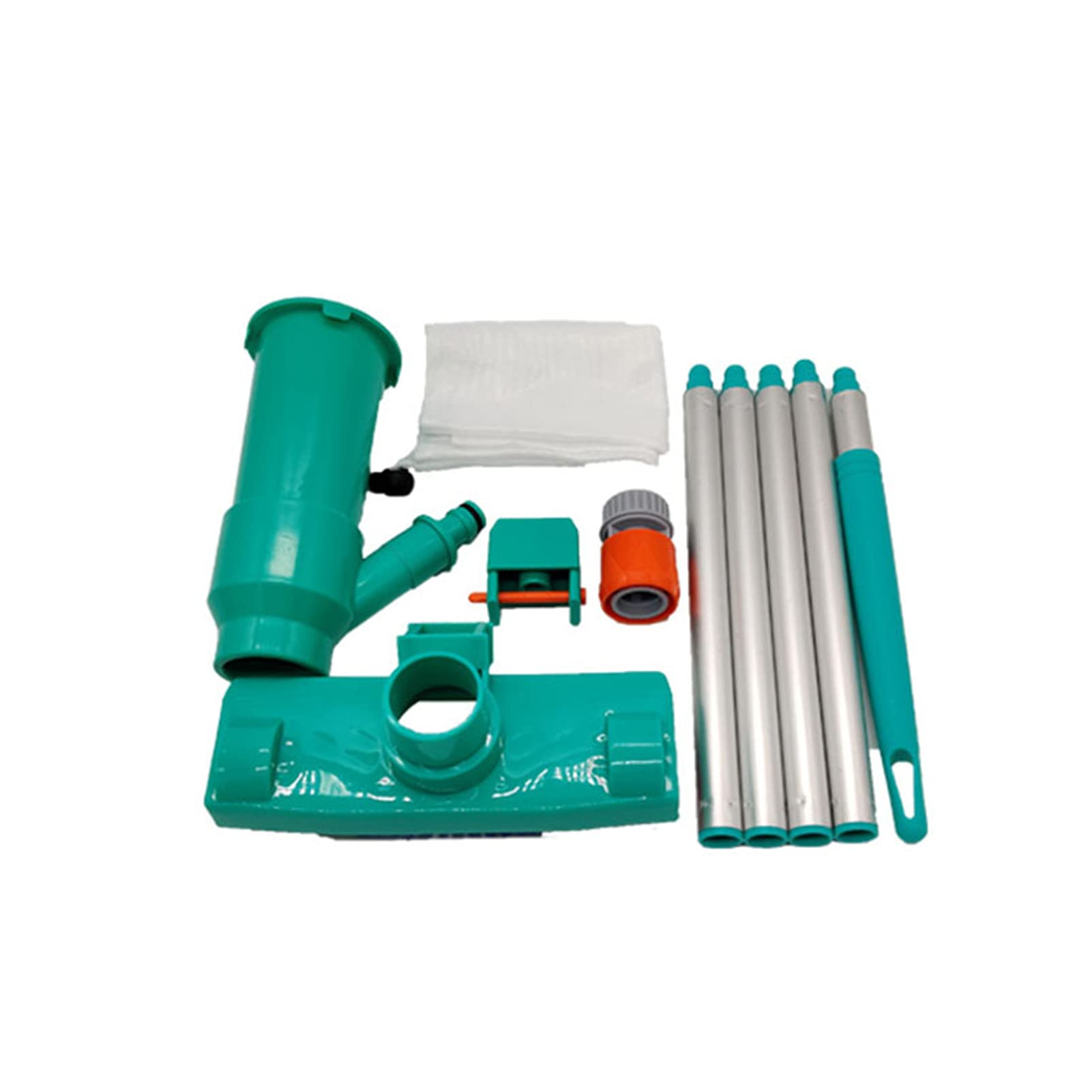Portable Swimming Pool Vacuum Set - Underwater Cleaner for Above Ground Pools & Hot Tubs | Easy Pool Maintenance for Crystal Clear Water