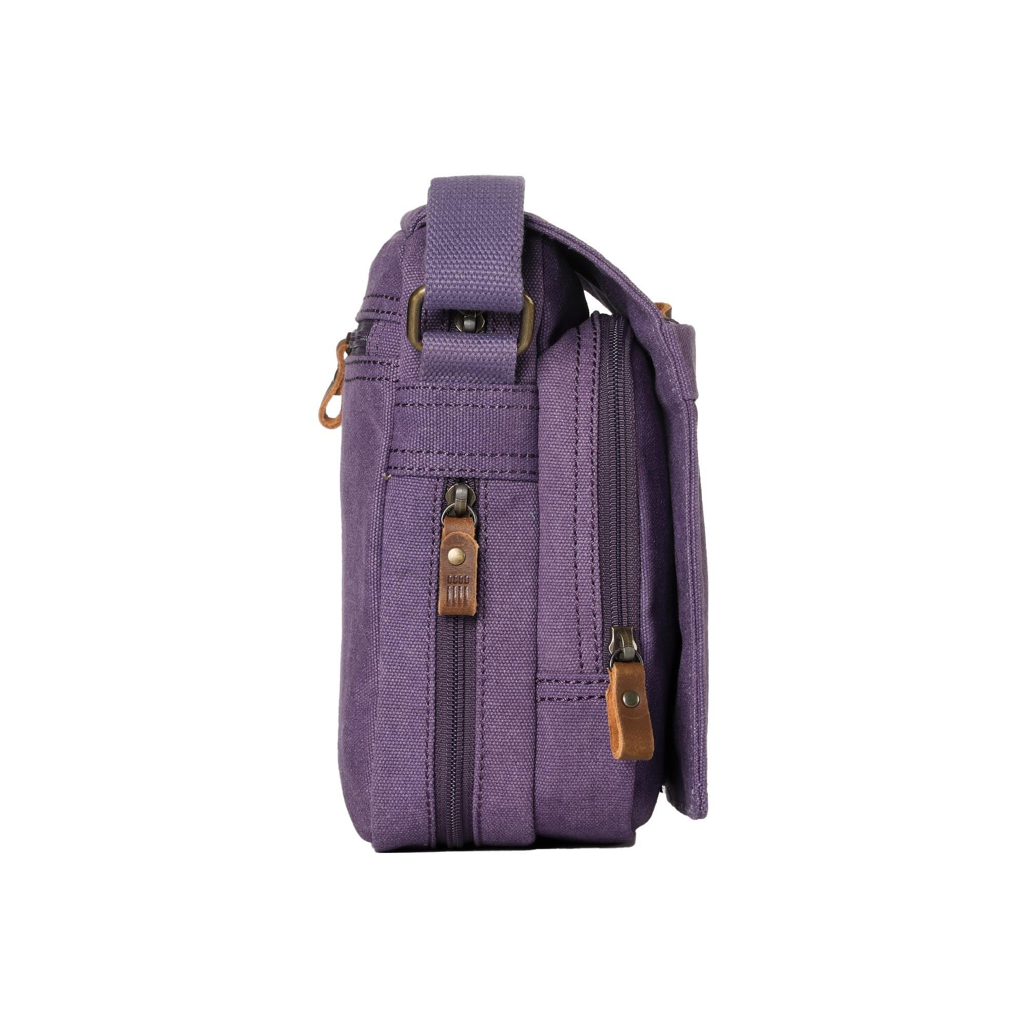 TRP0220 Troop London Classic Canvas Crossbody Bag - Stylish & Durable for Travel, Work & Everyday Use