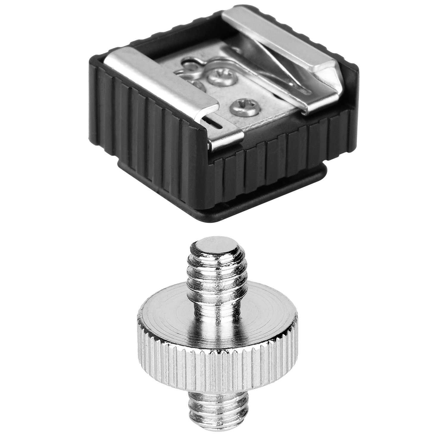 2 Pack Flash Hot Shoe Mount Adapter with 1/4