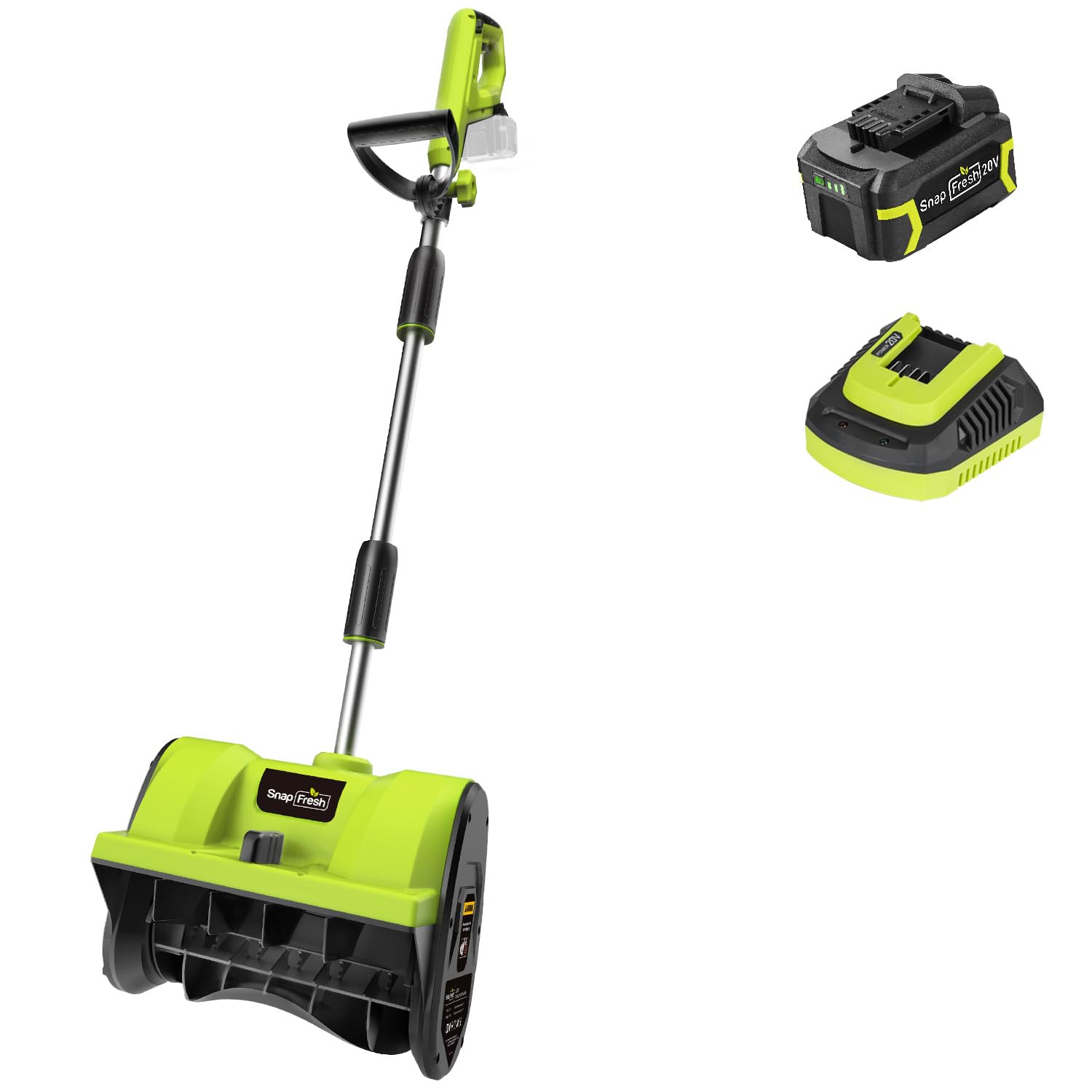 SnapFresh 20V Cordless Electric Snow Shovel - 12
