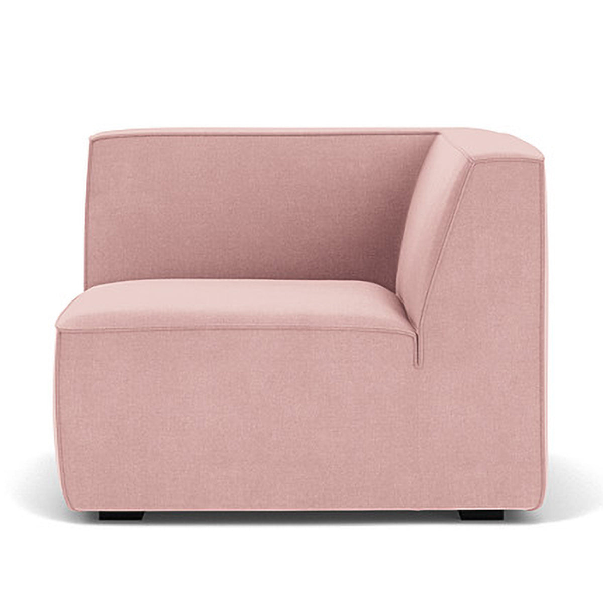 1-Seater Right Corner Modular Sofa in Durable Dane Fabric - Perfect for Small Apartments, Living Rooms & Cozy Spaces