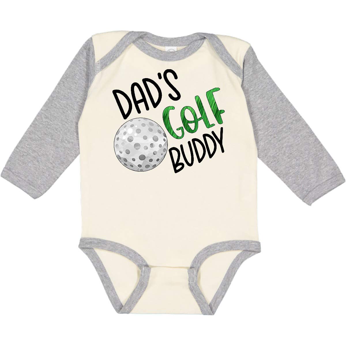 Dad's Golf Buddy Baby Long Sleeve Creeper - Perfect Golf Outfit for Infants