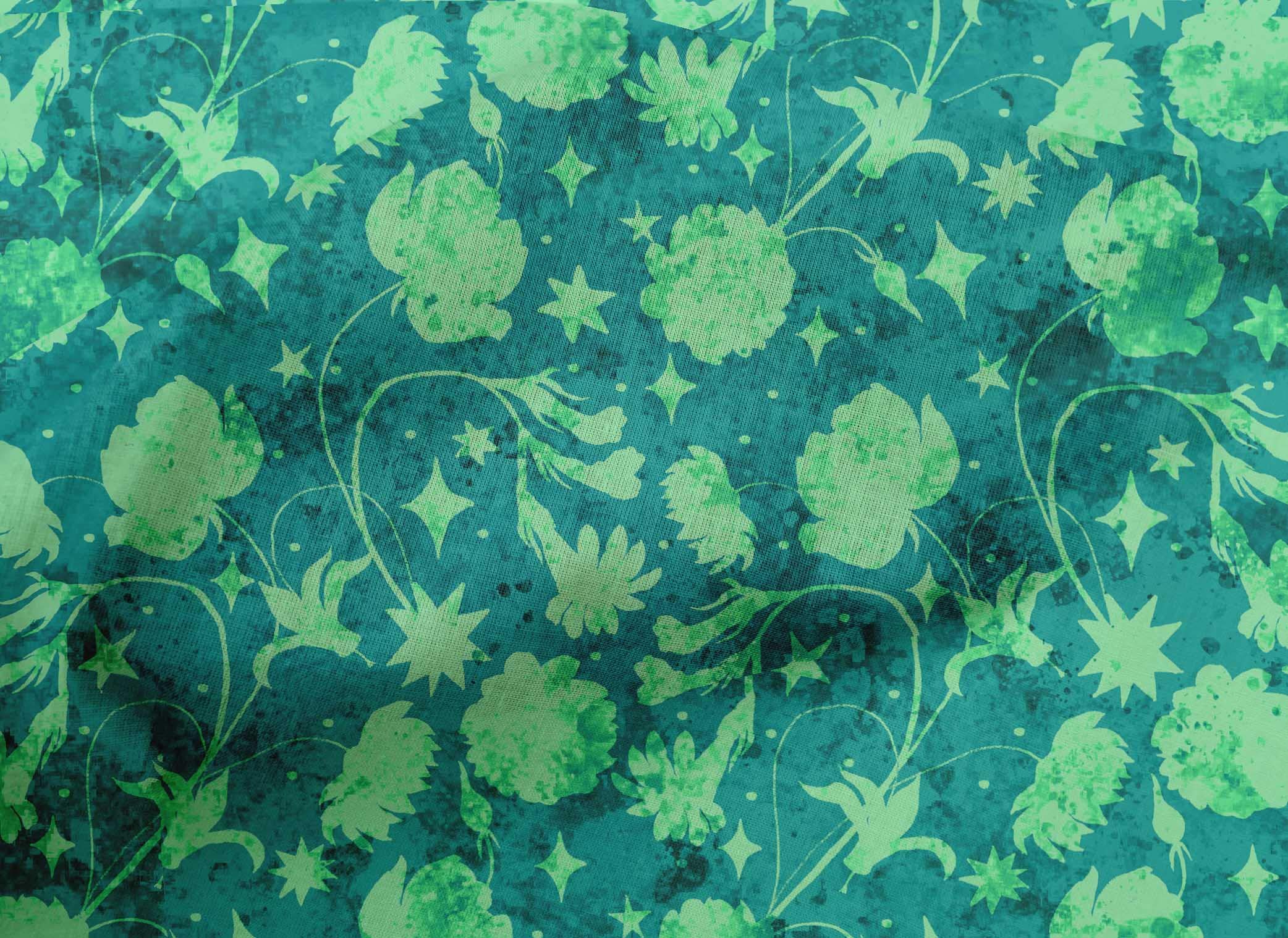 oneOone Cotton Cambric Rust Brown Fabric - 42 Inch Wide Batik Printed Fabric by The Yard for DIY Clothing, Quilting, Dressmaking & Home Decor Projects