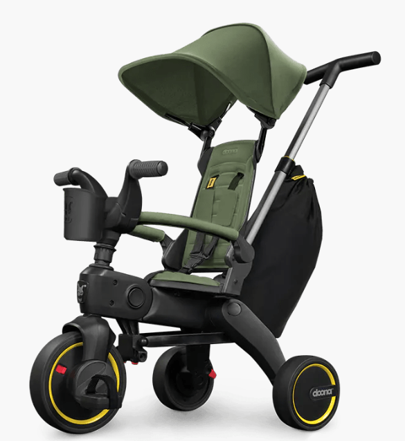 Doona Liki Trike S3 - Lightweight Foldable Baby Stroller & Tricycle for Toddlers | Perfect for Travel, Park Rides & Outdoor Adventures