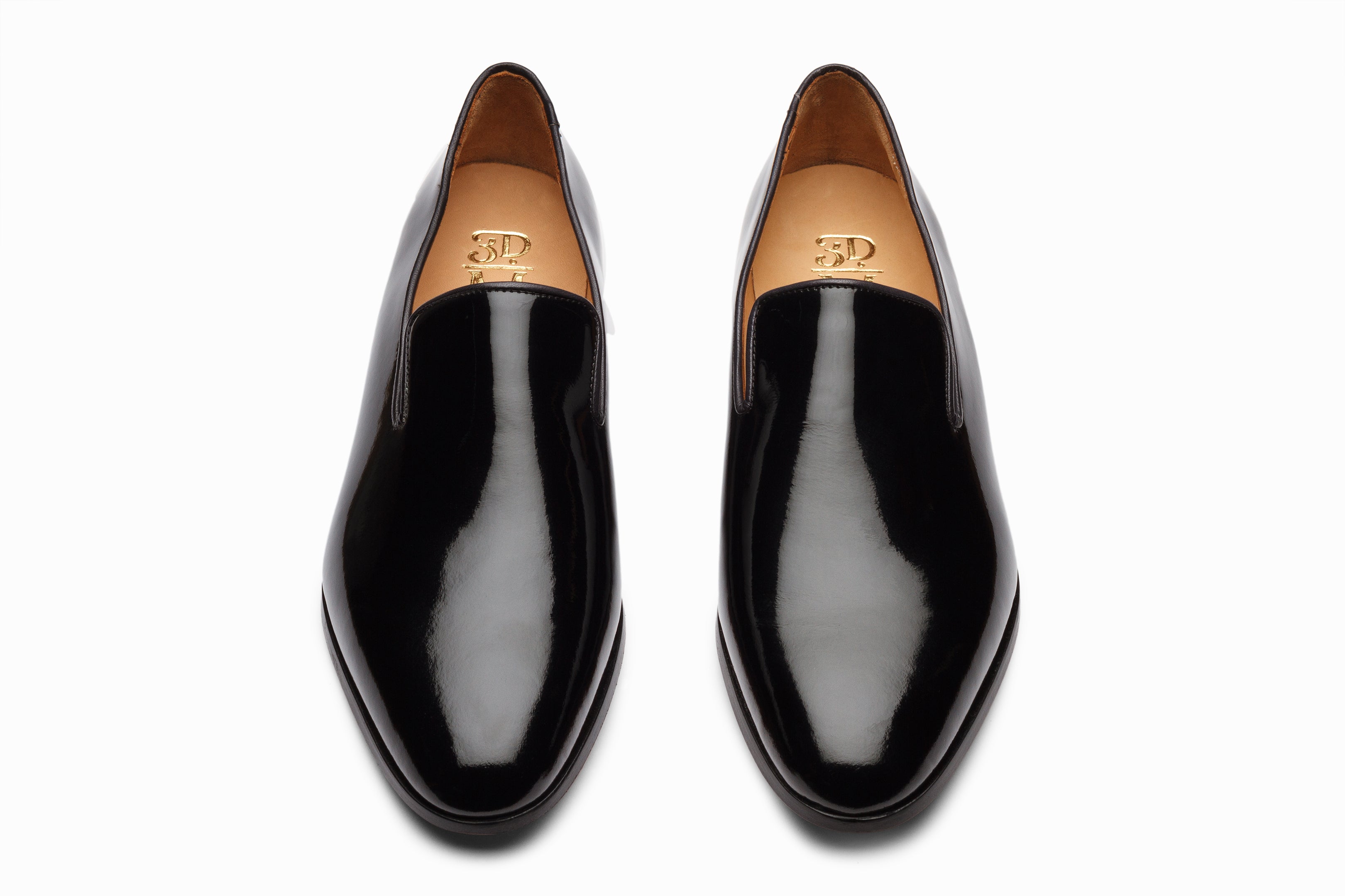 Stylish Patent Black Venetian Loafers for Men & Women - Comfortable Slip-On Dress Shoes for Office, Business & Casual Wear